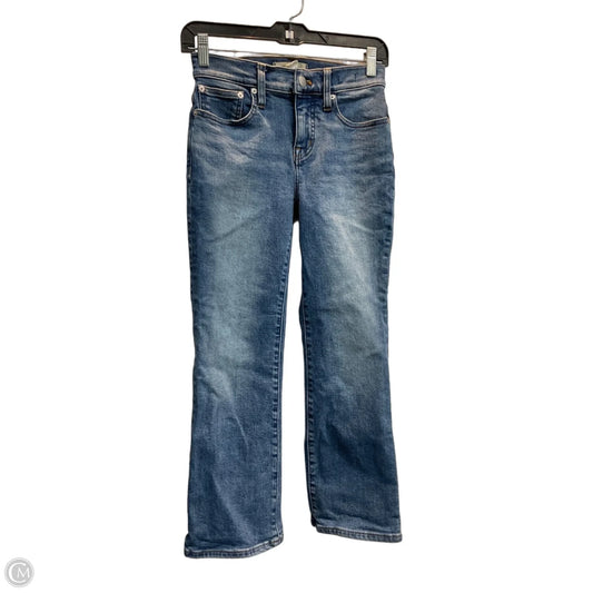 Jeans Boot Cut By Madewell In Blue, Size: 0p