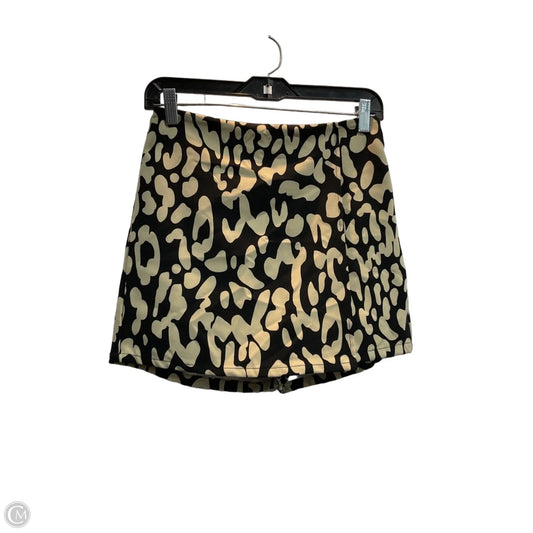 Skort By Sincerely Jules In Black & Cream, Size: 4
