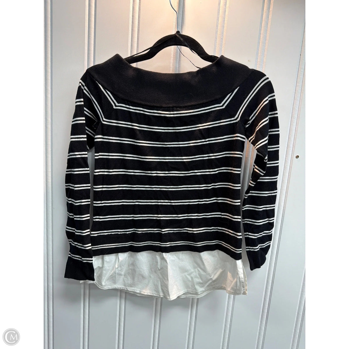 Top Long Sleeve By Inc In Striped Pattern, Size: S