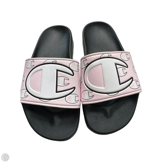 Sandals Sport By Champion In Pink, Size: 6