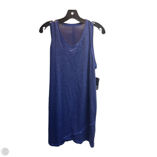 Athletic Dress By Tek Gear In Blue, Size: L
