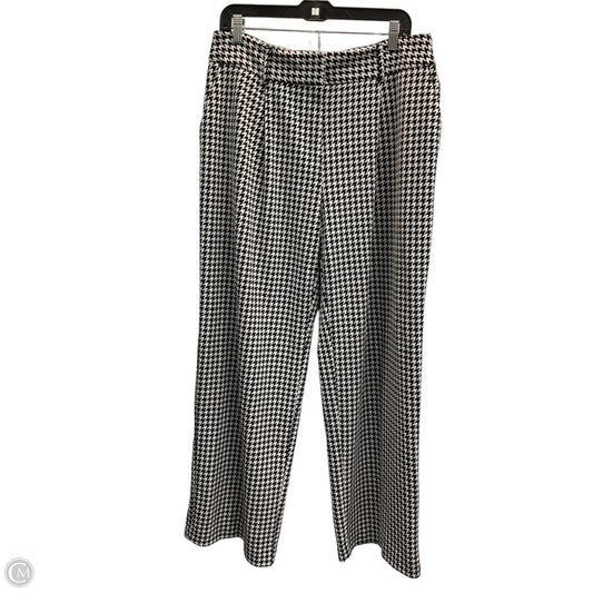 Pants Dress By Liz Claiborne In Black & White, Size: 14