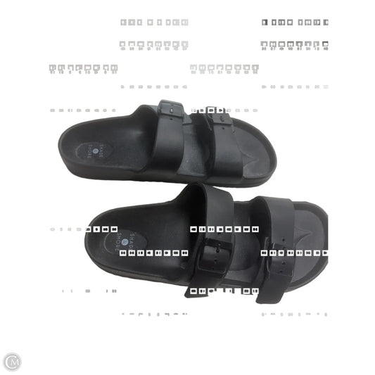 Sandals Flats By Shade & Shore In Black, Size: 10