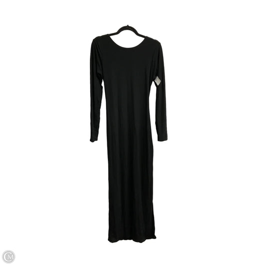 Dress Casual Maxi By Clothes Mentor In Black, Size: L