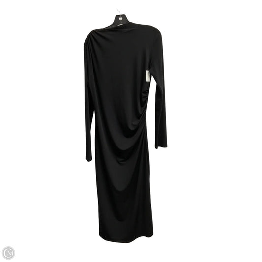Dress Party Long By H&m In Black, Size: M