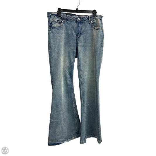 Jeans Flared By Wild Fable In Blue, Size: 14