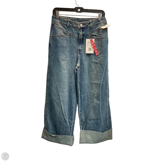 Jeans Wide Leg By Cider In Blue, Size: 8