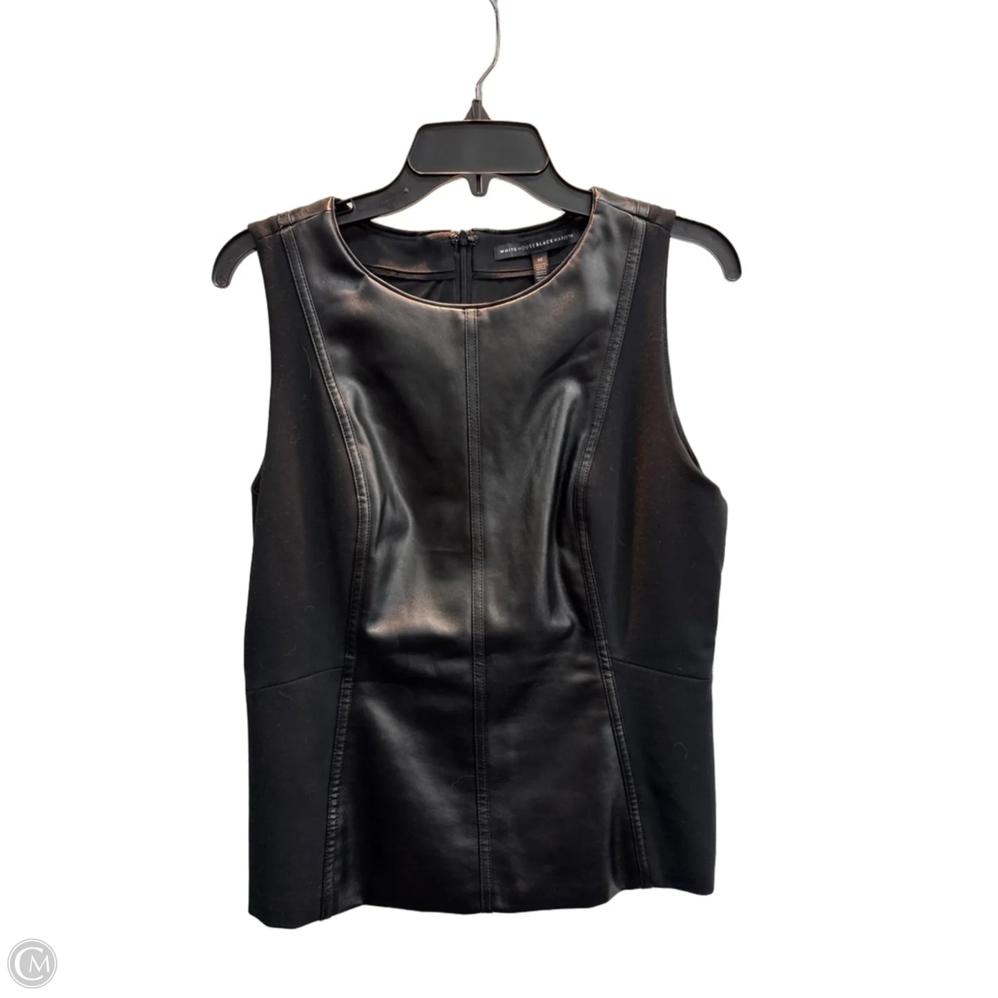 Top Sleeveless By White House Black Market In Black, Size: M