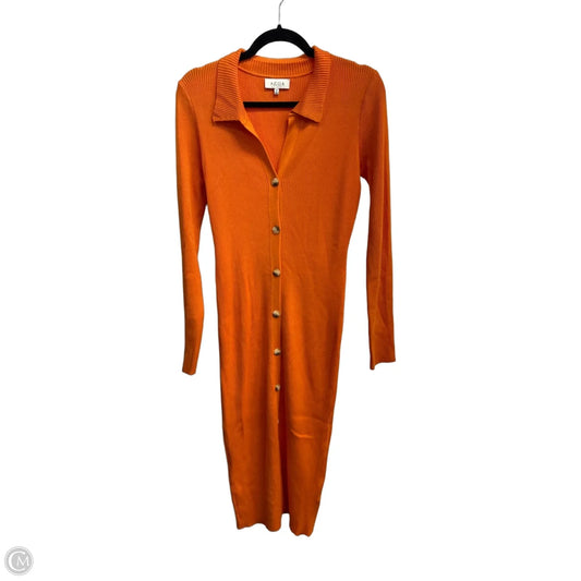 Dress Casual Maxi By Cmb In Orange, Size: M
