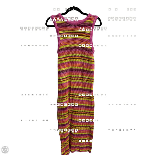 Dress Casual Maxi By Zara In Multi-colored, Size: M