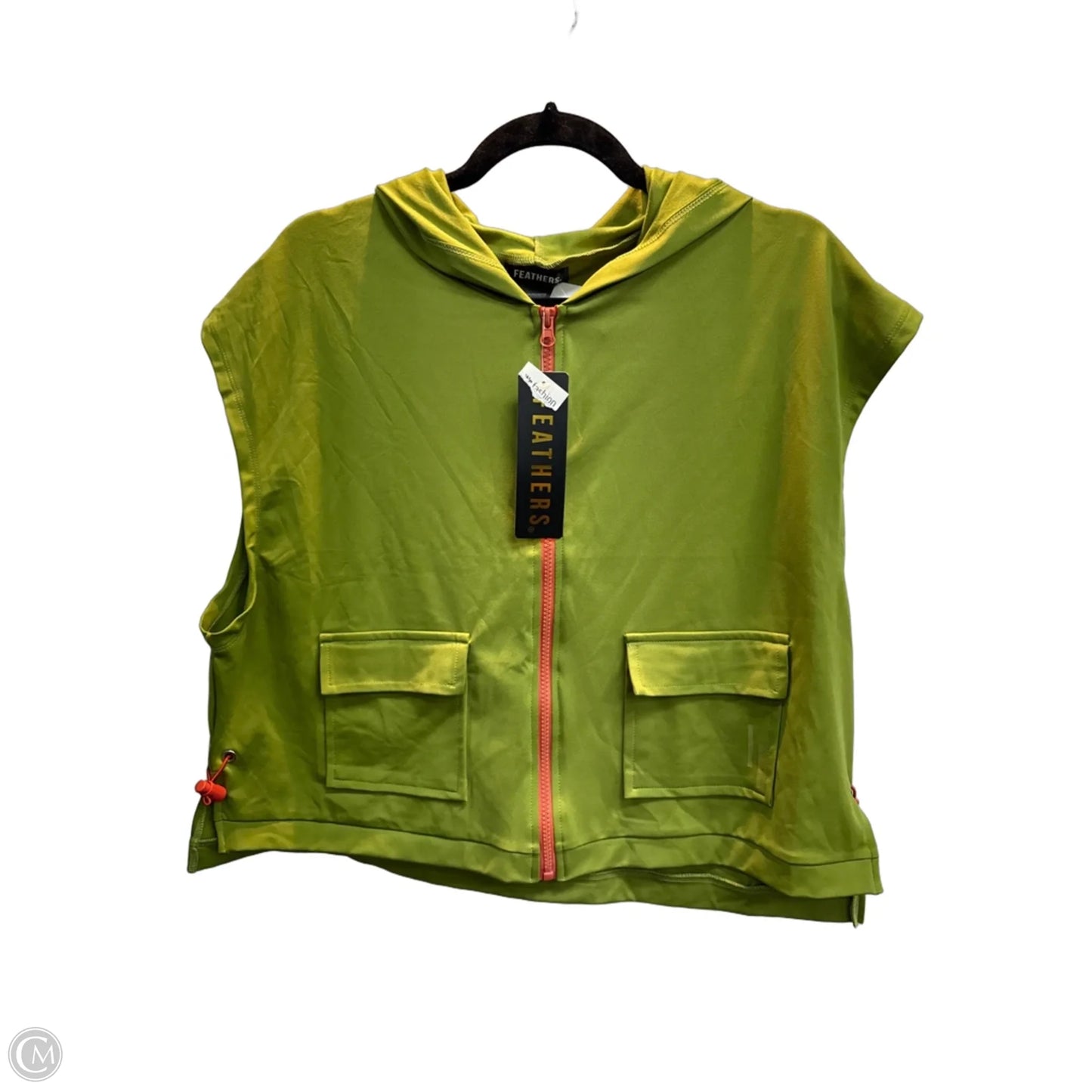 Vest Other By Clothes Mentor In Green, Size: Xl