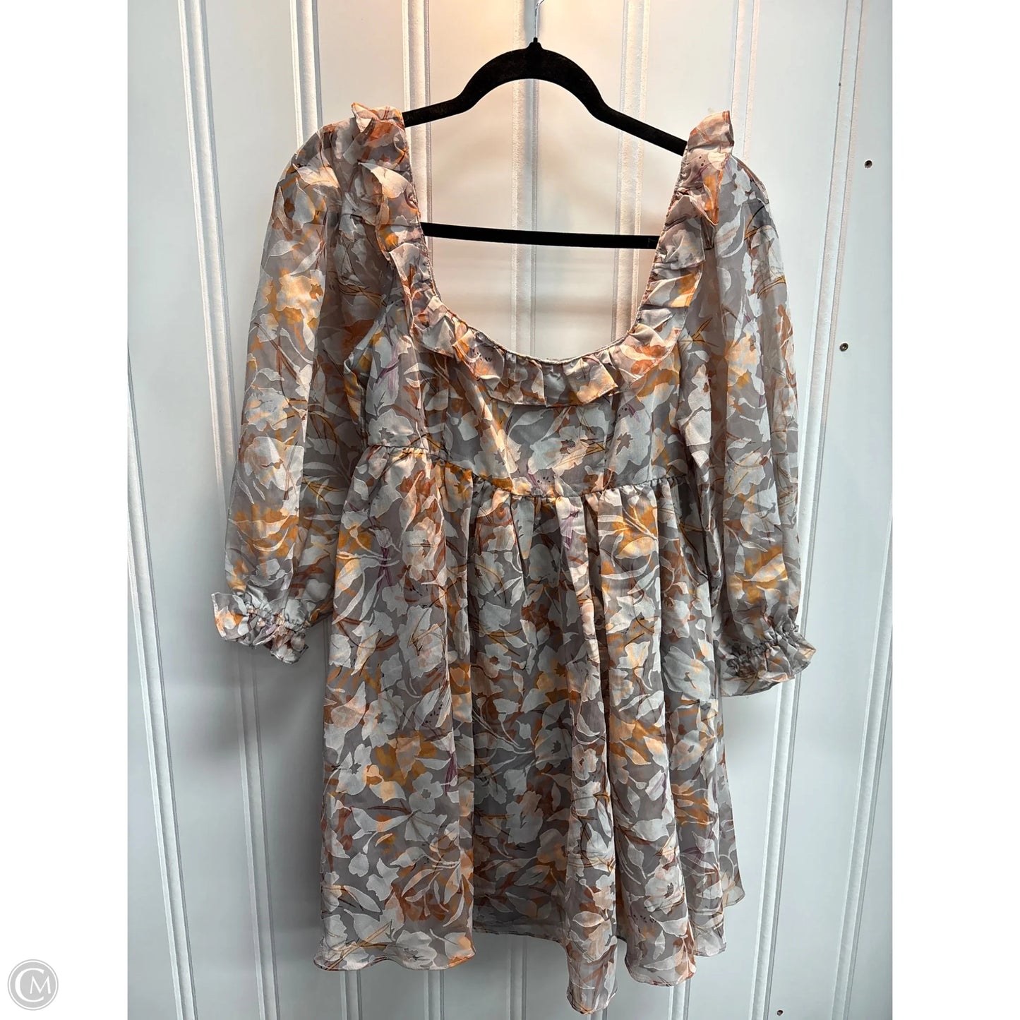 Dress Party Short By Storia In Floral Print, Size: S