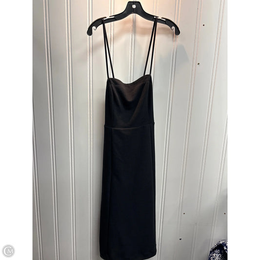 Dress Casual Midi By Anthropologie In Black, Size: S