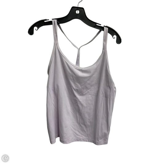Athletic Tank Top By Pink In Purple, Size: Xl
