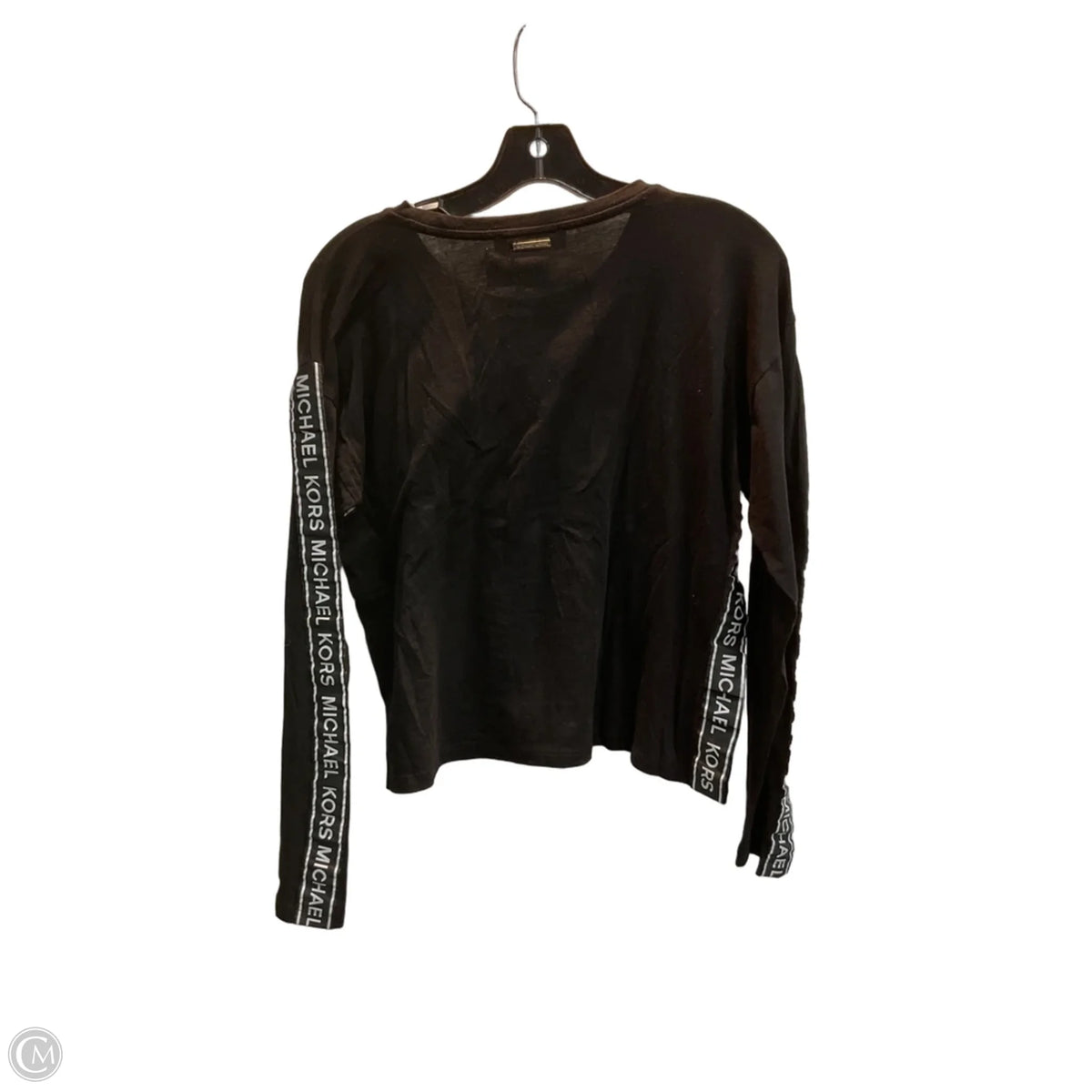 Top Long Sleeve Basic By Michael By Michael Kors In Black, Size: L
