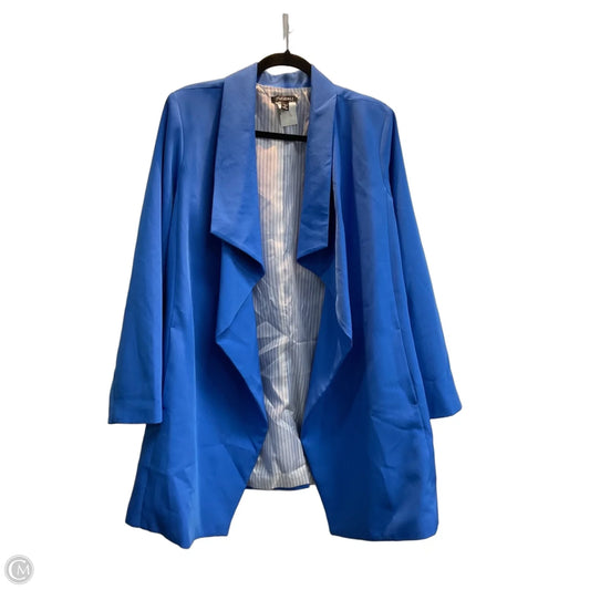 Jacket Other By Roz And Ali In Blue, Size: 1x