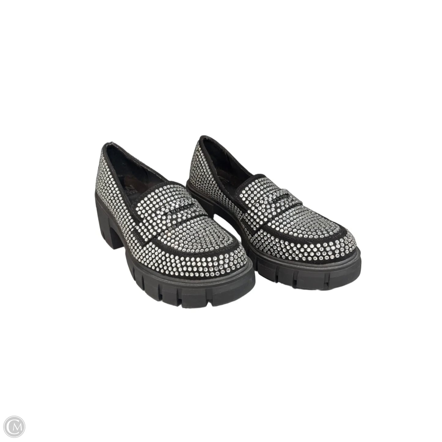 Shoes Heels Block By Madden Nyc In Black, Size: 7.5