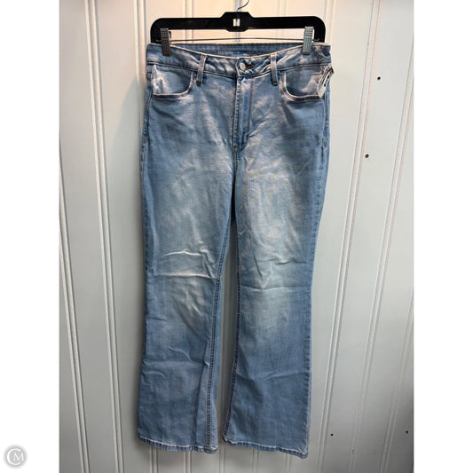 Jeans Flared By Old Navy In Blue Denim, Size: 8