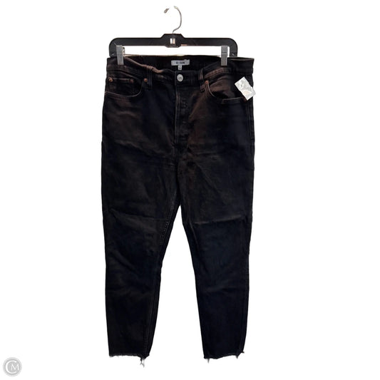 Jeans Boyfriend By Clothes Mentor In Black, Size: 14