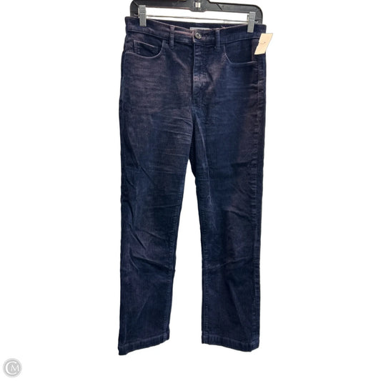 Pants Corduroy By Loft In Navy, Size: 4