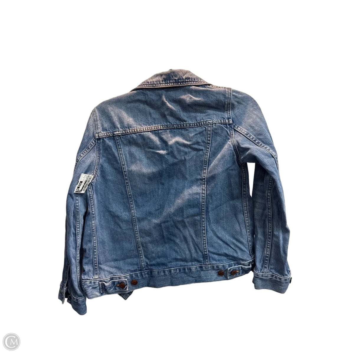Jacket Denim By Madewell In Blue, Size: S