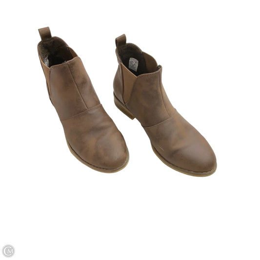 Boots Ankle Flats By Rocket Dogs In Brown, Size: 8