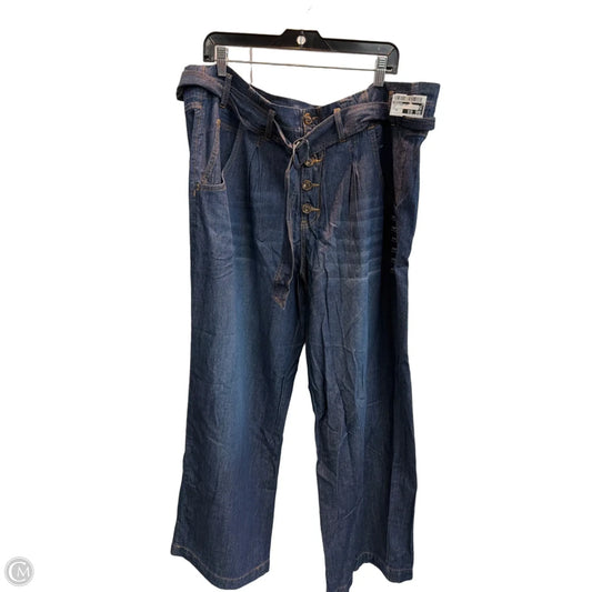 Pants Wide Leg By Maurices In Blue, Size: 20