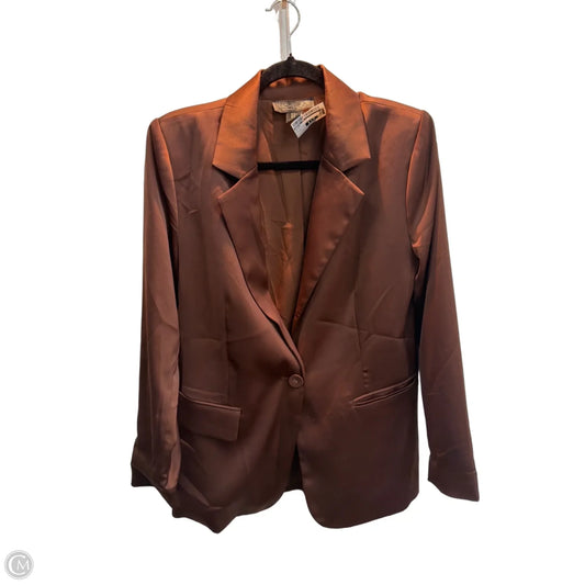 Blazer By Rachel Zoe In Brown, Size: M
