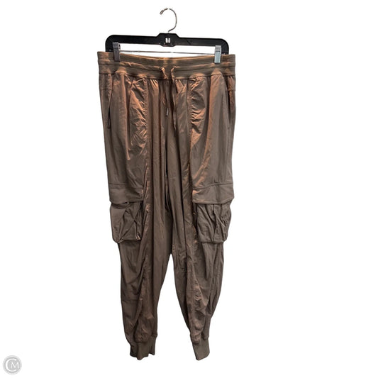Athletic Pants By Lululemon In Brown, Size: M