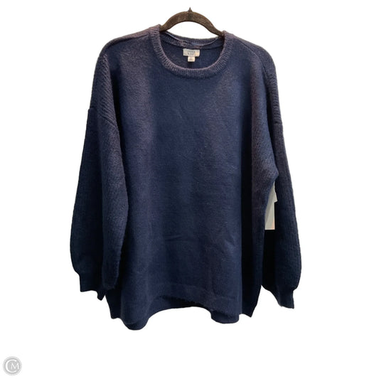 Sweater By Crown And Ivy In Navy, Size: Lp