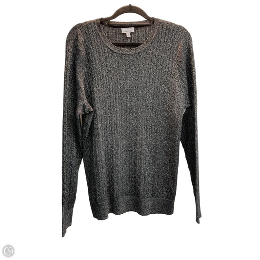 Sweater By Kim Rogers In Black, Size: L