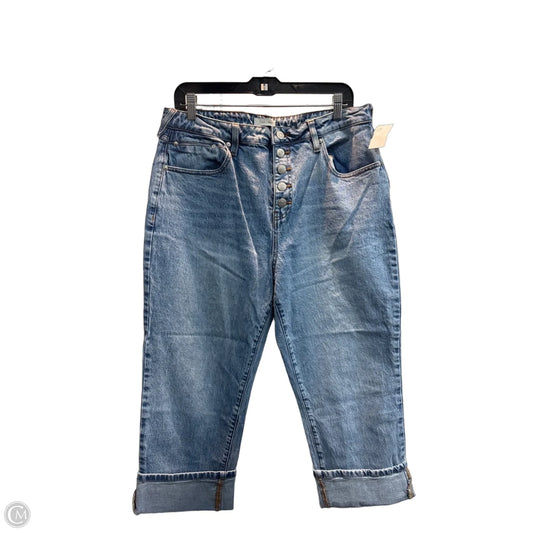 Jeans Boyfriend By Clothes Mentor In Blue, Size: 16