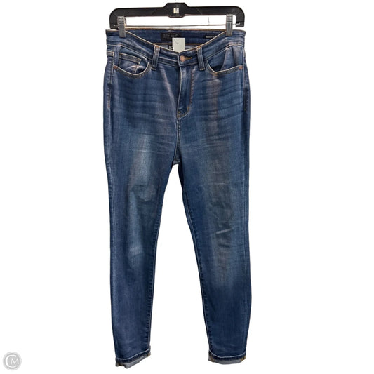 Jeans Skinny By Judy Blue In Blue, Size: 8