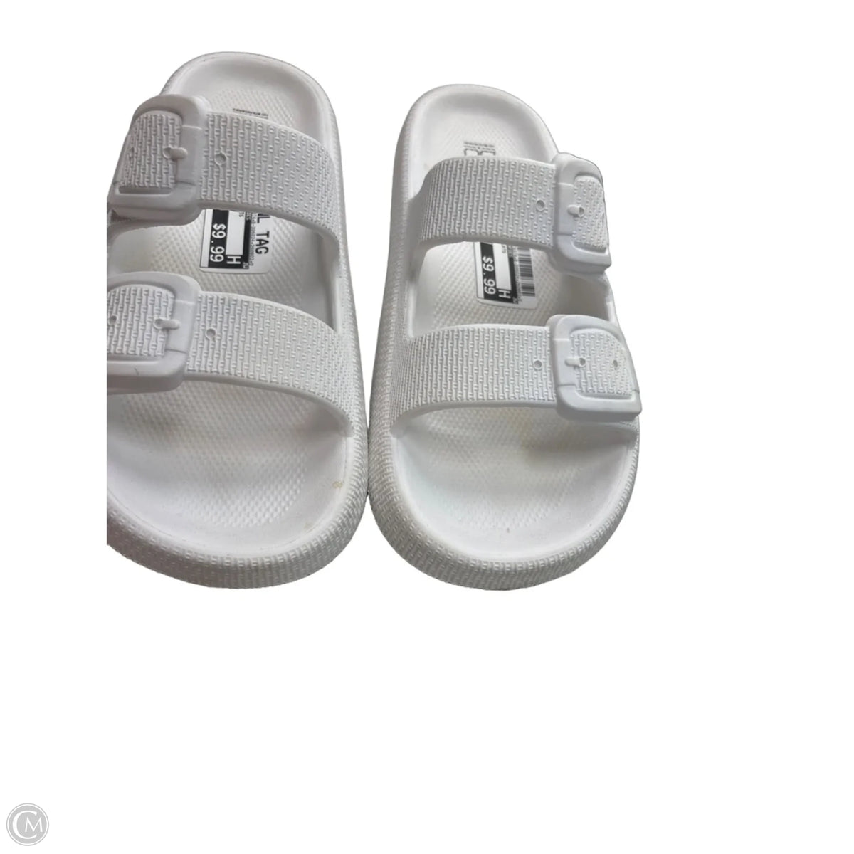 Sandals Flats By No Boundaries In White, Size: 9