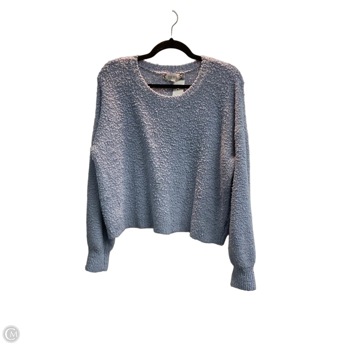Sweater By Pink Rose In Blue, Size: L
