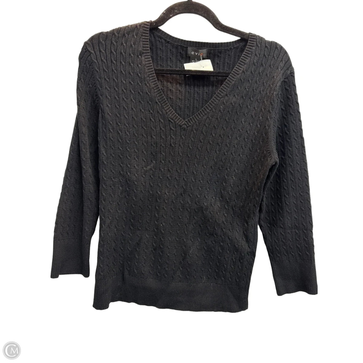 Sweater By Evie In Black, Size: L