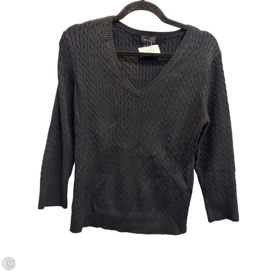 Sweater By Evie In Black, Size: L