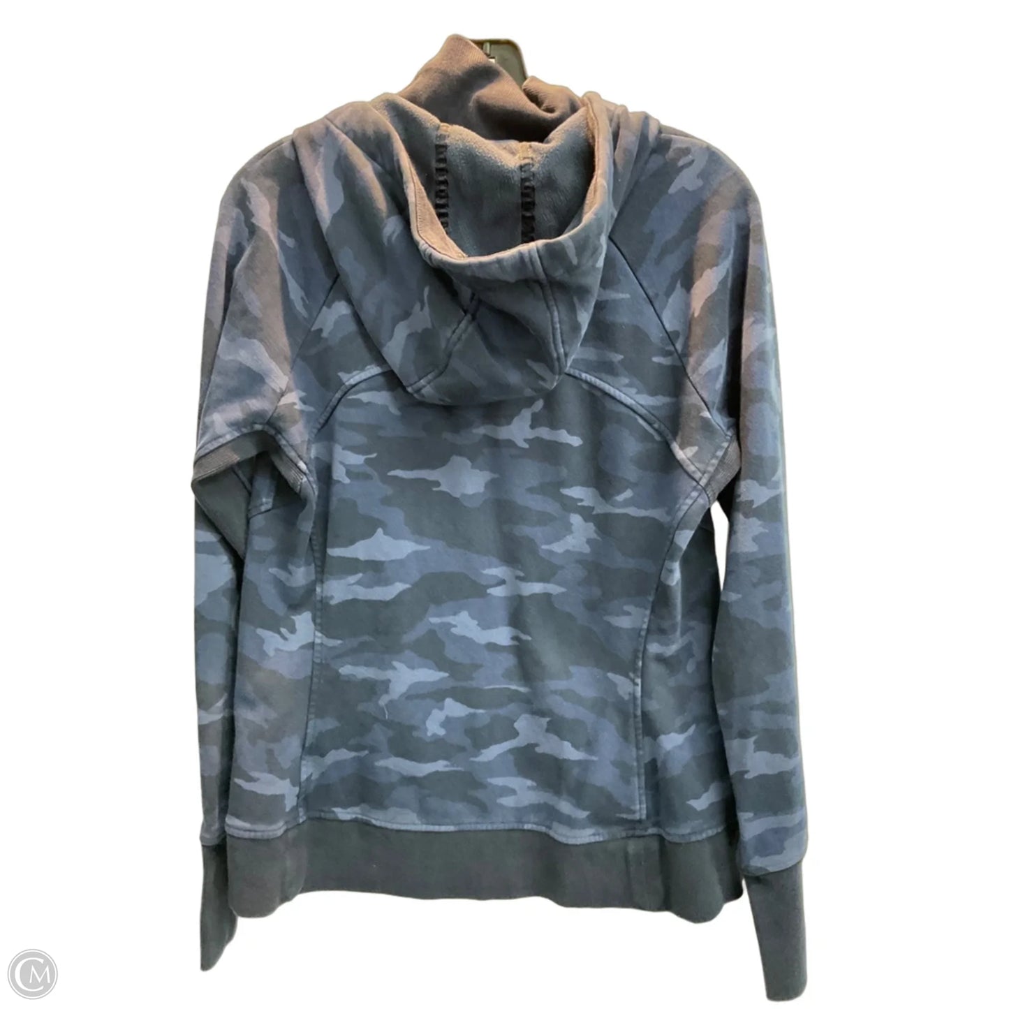 Athletic Jacket By Athleta In Camouflage Print, Size: L