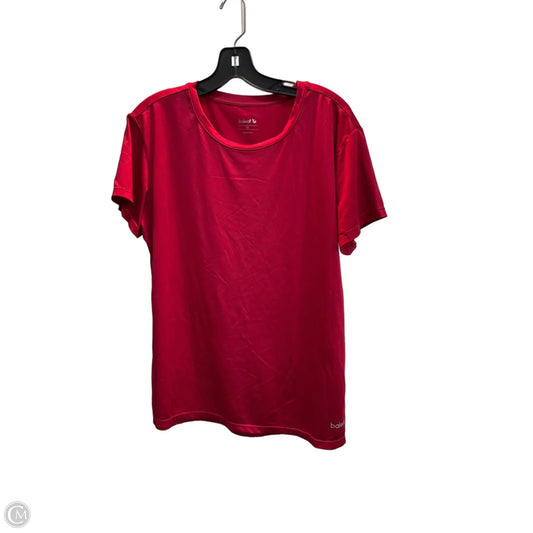 Athletic Top Short Sleeve By Baleaf In Red, Size: Xl
