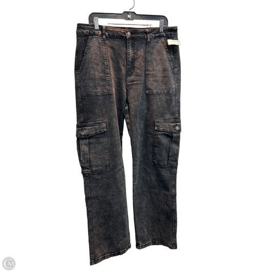 Jeans Wide Leg By Clothes Mentor In Black, Size: 20