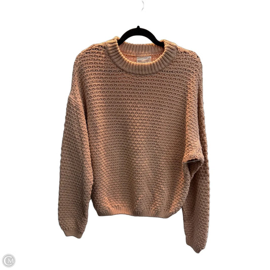 Sweater By Universal Thread In Pink, Size: L