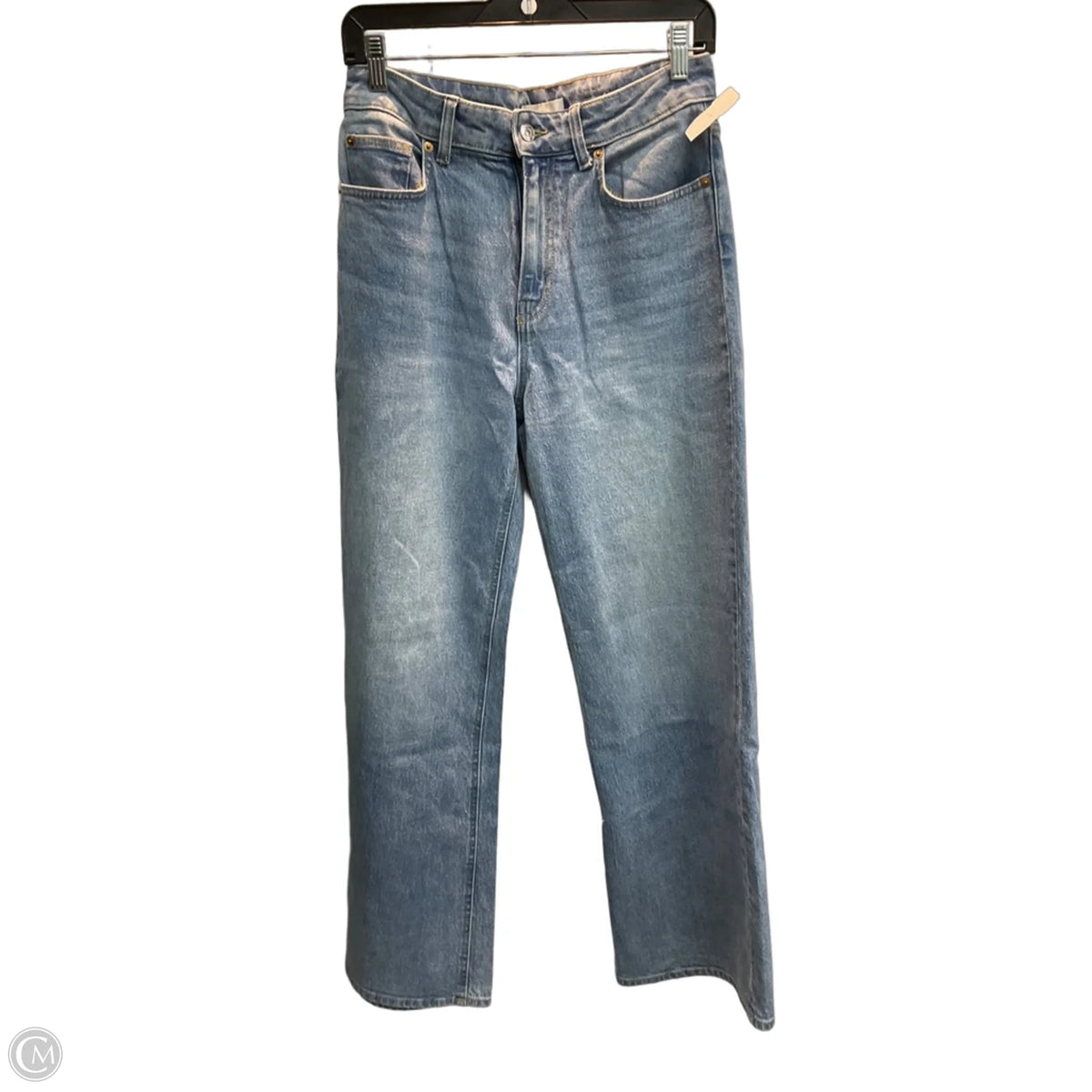 Jeans Straight By H&m In Blue, Size: 4