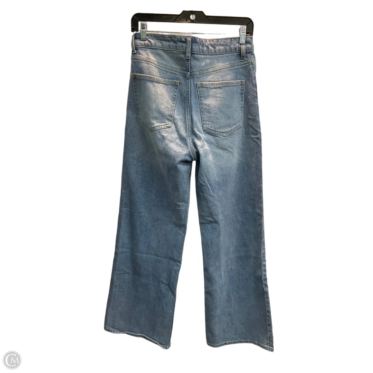 Jeans Straight By H&m In Blue, Size: 4