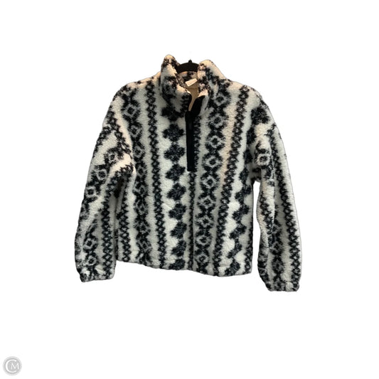 Jacket Fleece By All In Motion In Black & White, Size: S