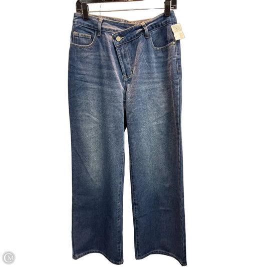 Jeans Wide Leg By Cider In Blue, Size: M