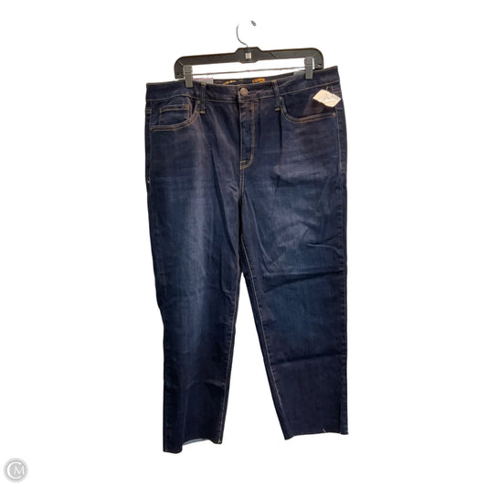 Jeans Straight By Seven 7 In Blue, Size: 16