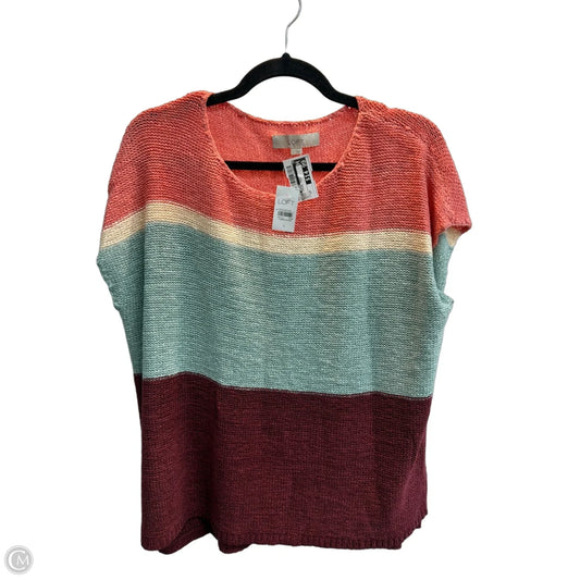Dress Casual Midi By Eddie Bauer In Multi-colored, Size: Lp
