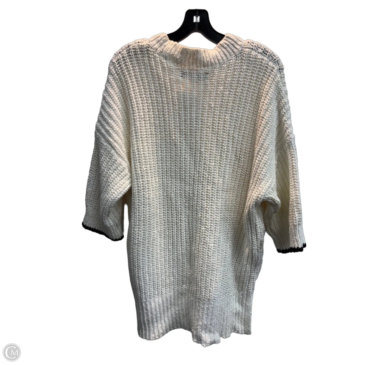 Sweater By Loft In White, Size: L