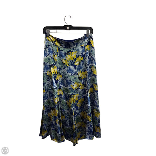 Skirt Maxi By White House Black Market In Floral Print, Size: 8