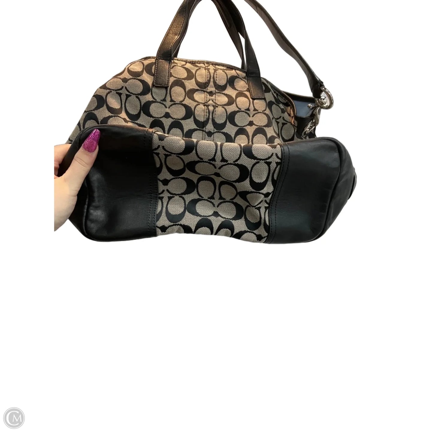 Handbag Designer By Coach, Size: Medium